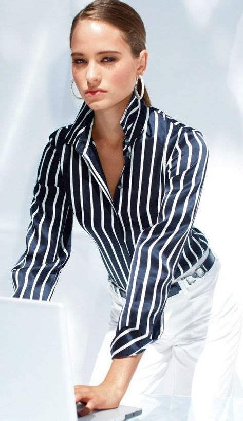 striped celine top|WOMEN'S LUXURY SILK SHIRTS AND TOPS .